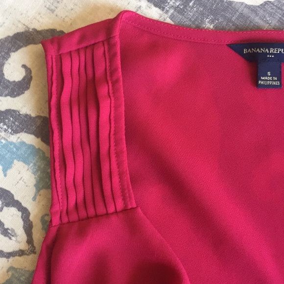 Banana Republic Pink Sleeveless Top - Picture 7 of 7